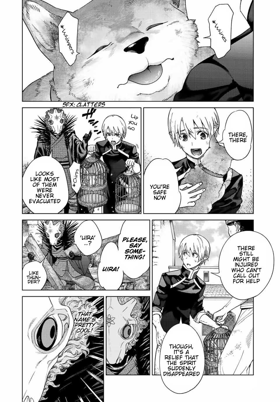 Toshokan no Daimajutsushi Chapter 38 page 26 - Chapter 38: We Will Protect You Now
