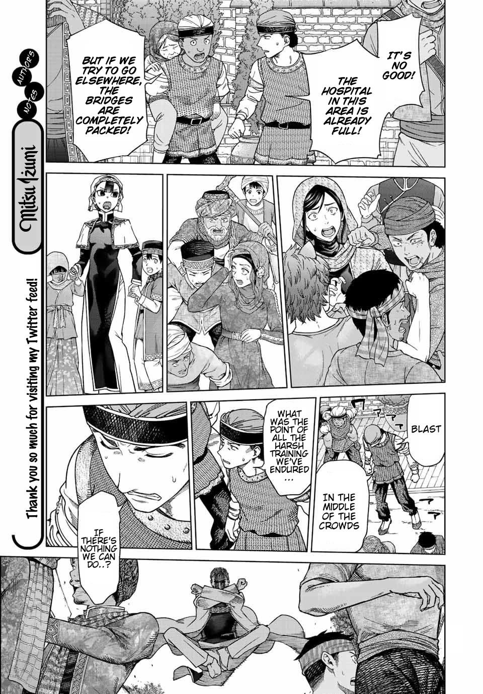 Toshokan no Daimajutsushi Chapter 38 page 35 - Chapter 38: We Will Protect You Now