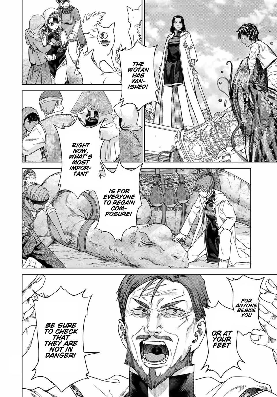 Toshokan no Daimajutsushi Chapter 38 page 37 - Chapter 38: We Will Protect You Now