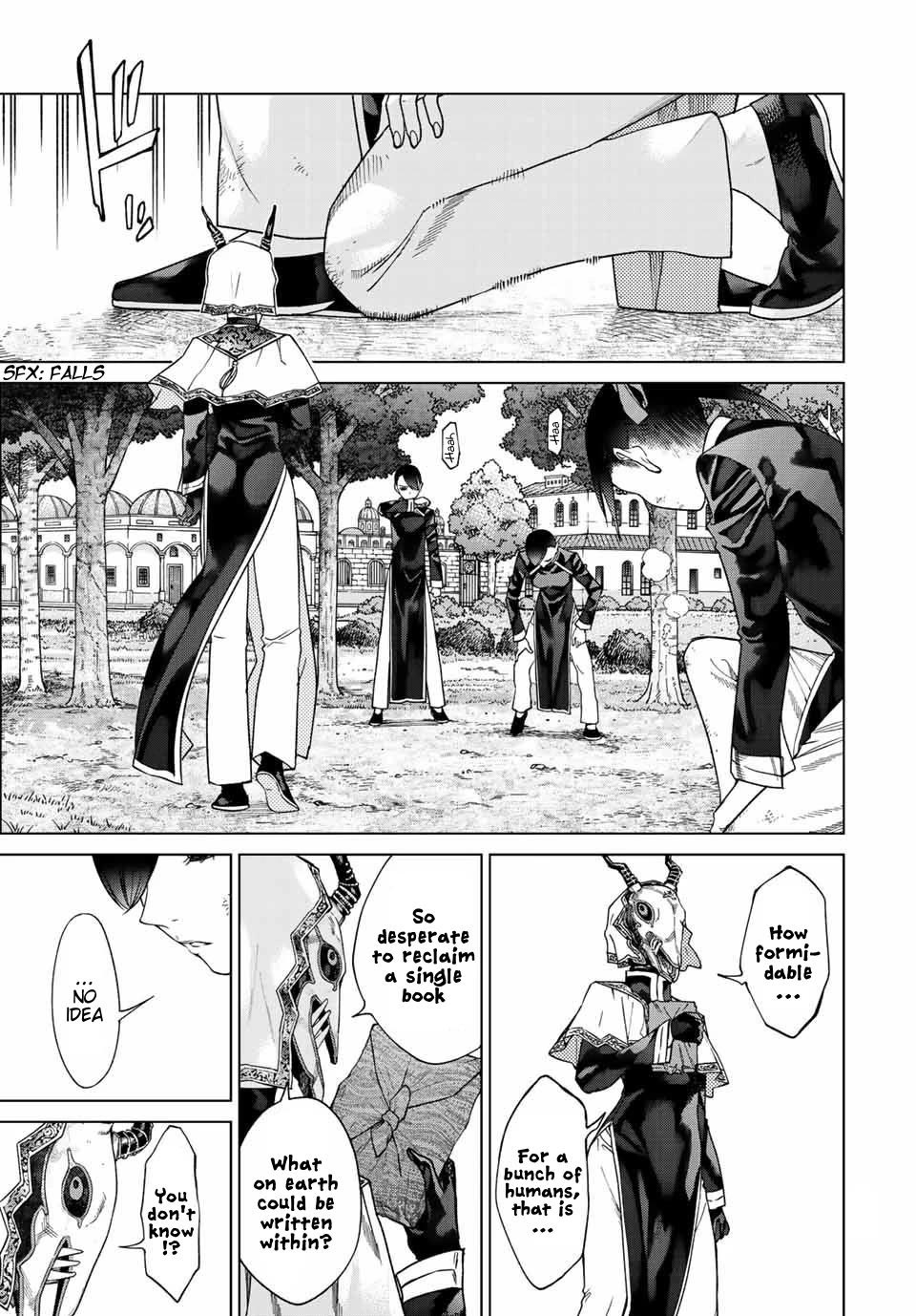 Toshokan no Daimajutsushi Chapter 38 page 40 - Chapter 38: We Will Protect You Now