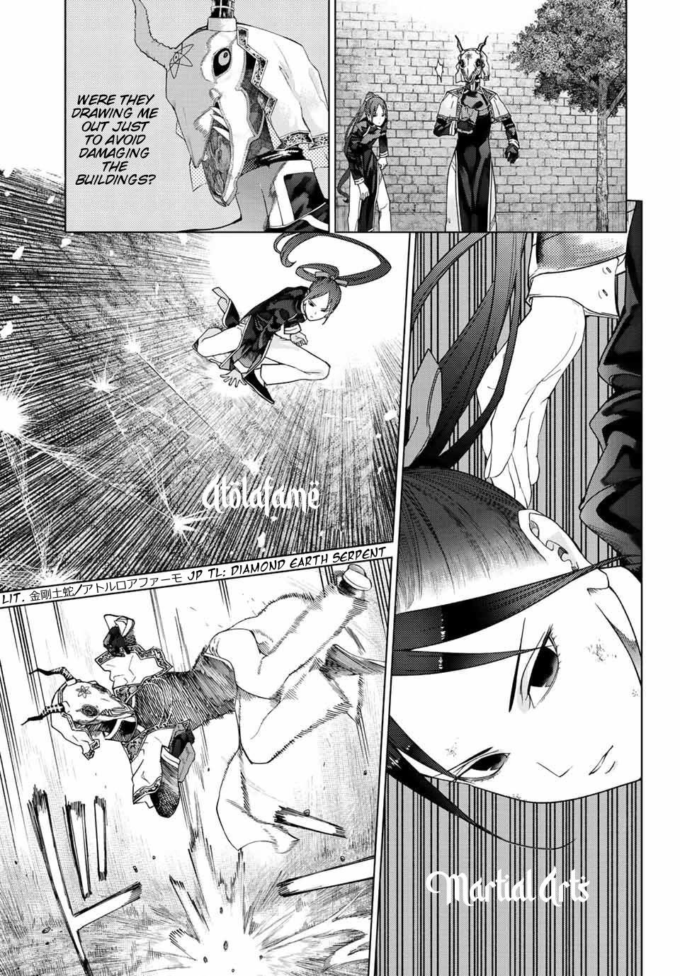 Toshokan no Daimajutsushi Chapter 38 page 42 - Chapter 38: We Will Protect You Now
