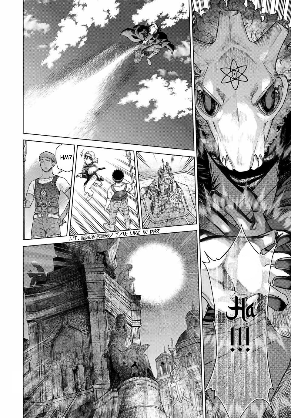 Toshokan no Daimajutsushi Chapter 38 page 56 - Chapter 38: We Will Protect You Now