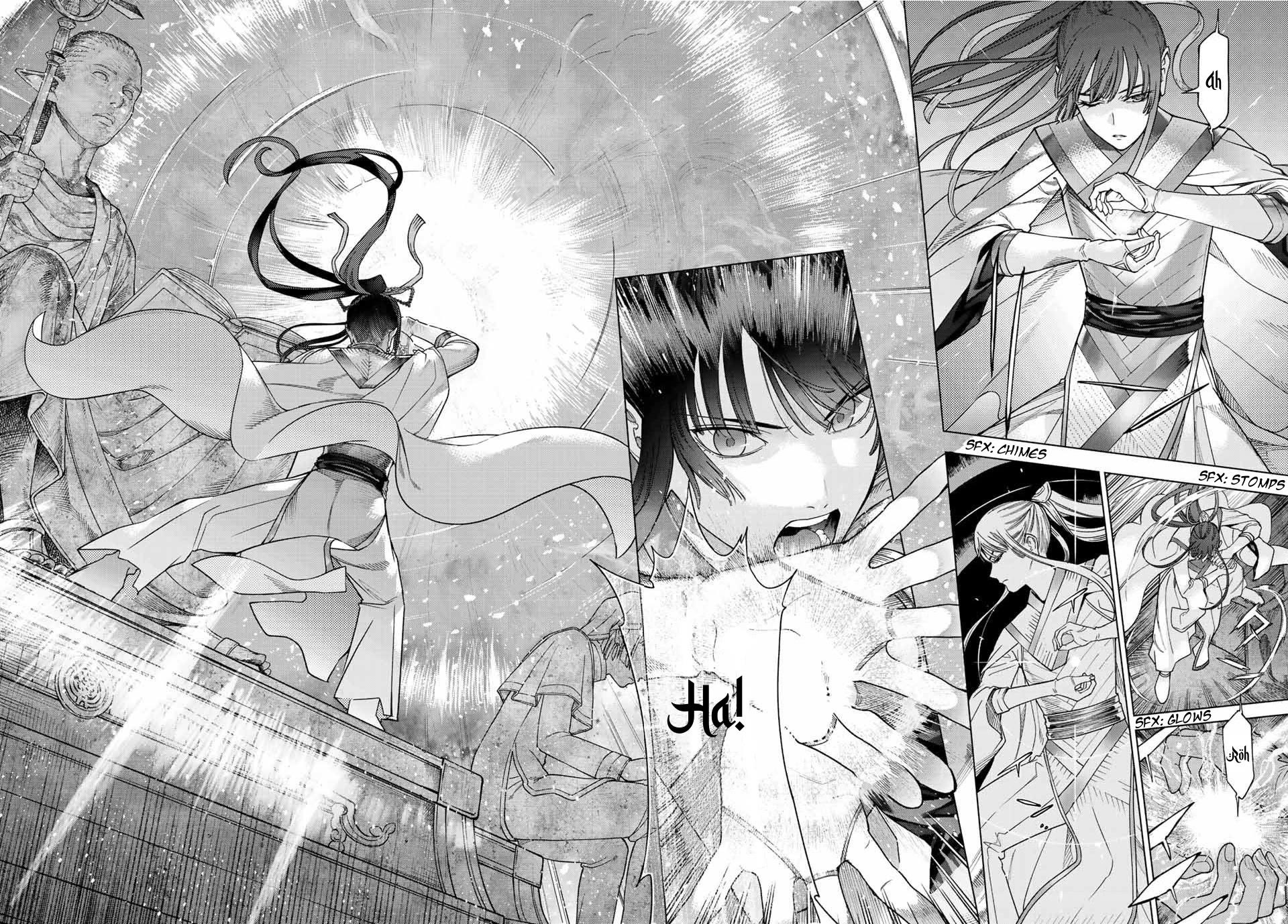 Toshokan no Daimajutsushi Chapter 38 page 58 - Chapter 38: We Will Protect You Now