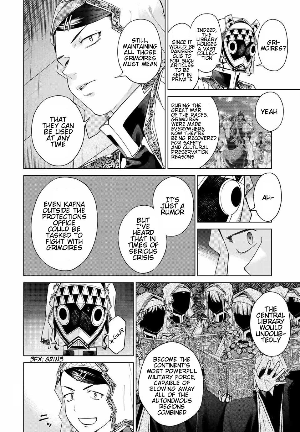 Toshokan no Daimajutsushi Chapter 38 page 7 - Chapter 38: We Will Protect You Now