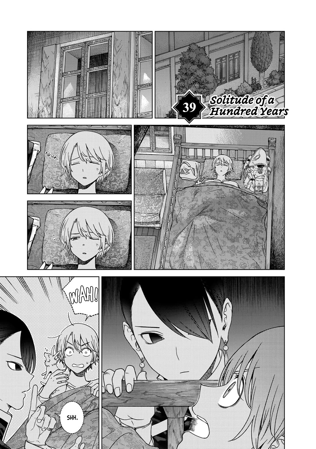Toshokan no Daimajutsushi Chapter 39 page 1 - Chapter 39: Solitude of a Hundred Years