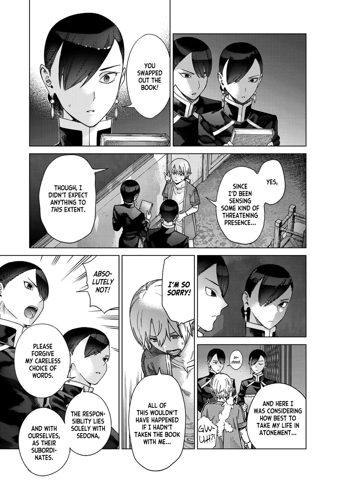 Toshokan no Daimajutsushi Chapter 39 page 13 - Chapter 39: Solitude of a Hundred Years