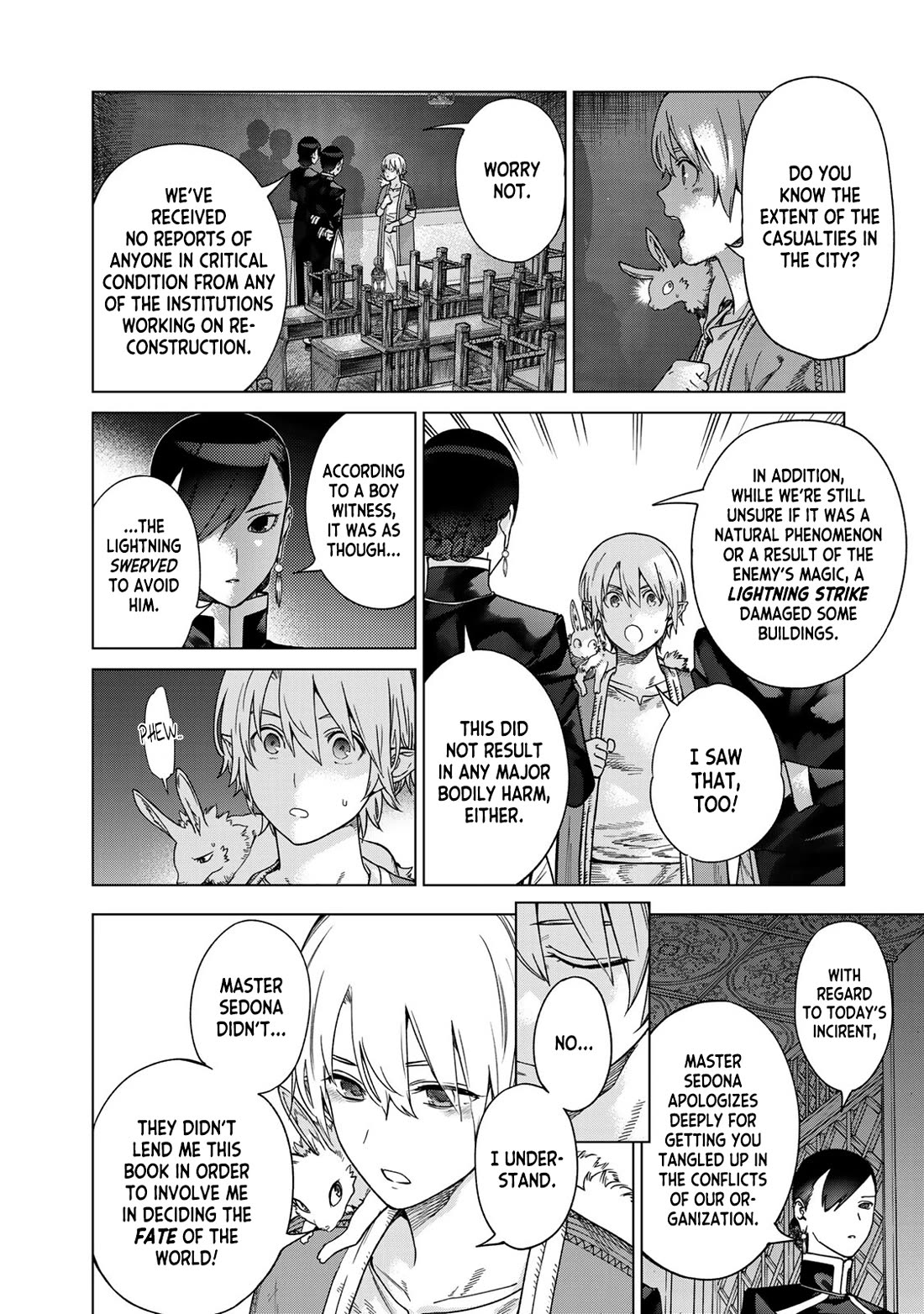 Toshokan no Daimajutsushi Chapter 39 page 14 - Chapter 39: Solitude of a Hundred Years