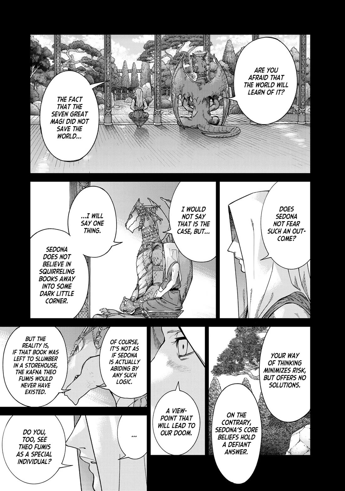 Toshokan no Daimajutsushi Chapter 39 page 19 - Chapter 39: Solitude of a Hundred Years
