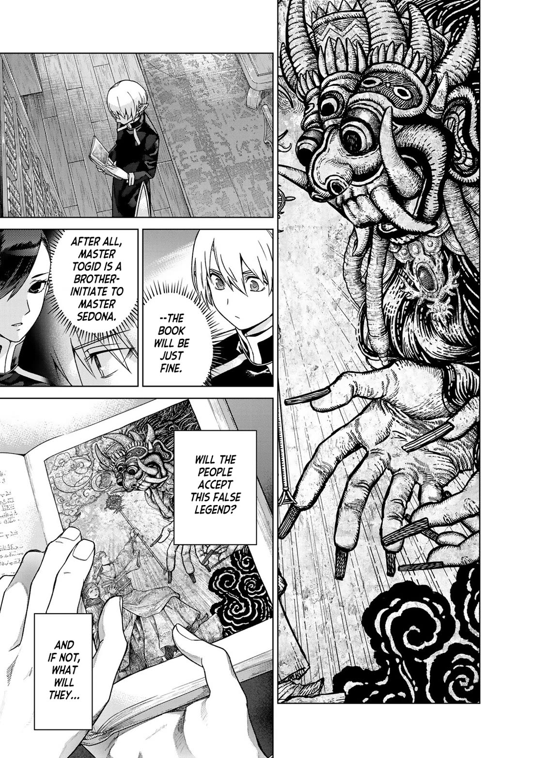 Toshokan no Daimajutsushi Chapter 39 page 43 - Chapter 39: Solitude of a Hundred Years