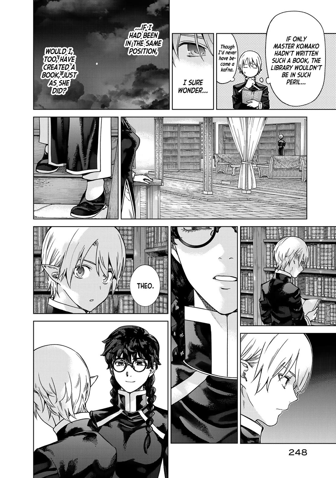 Toshokan no Daimajutsushi Chapter 39 page 44 - Chapter 39: Solitude of a Hundred Years