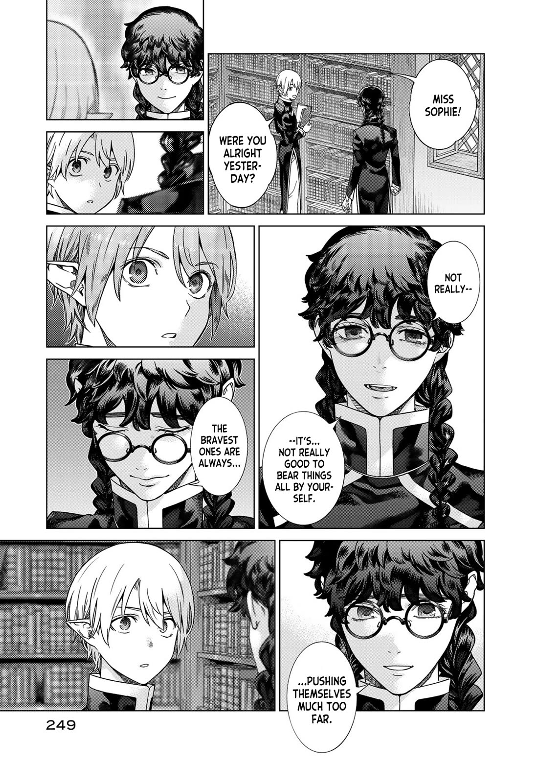 Toshokan no Daimajutsushi Chapter 39 page 45 - Chapter 39: Solitude of a Hundred Years