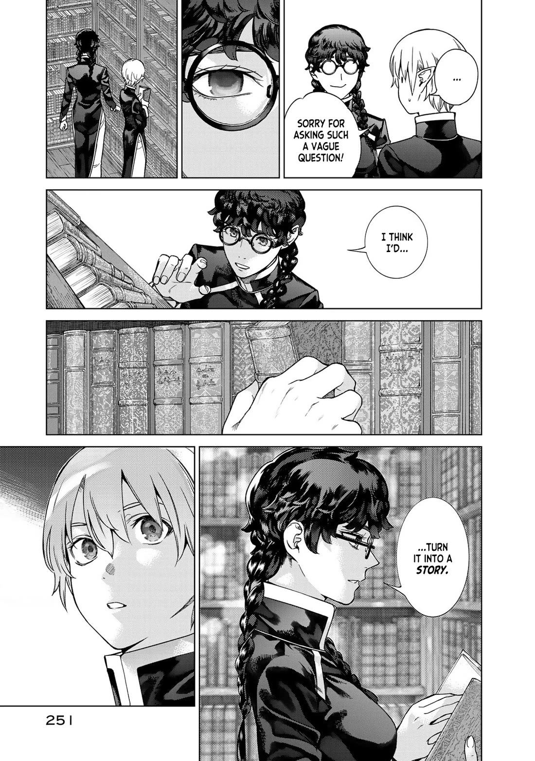 Toshokan no Daimajutsushi Chapter 39 page 47 - Chapter 39: Solitude of a Hundred Years
