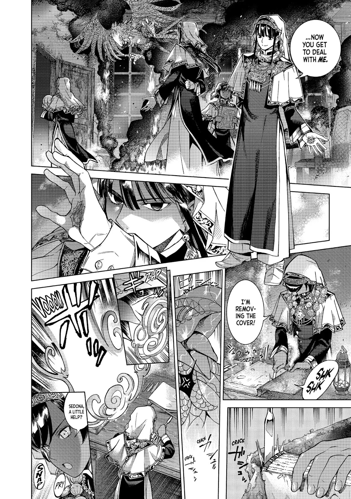 Toshokan no Daimajutsushi Chapter 4 page 14 - Chapter 4: Dawn of A New Romance
