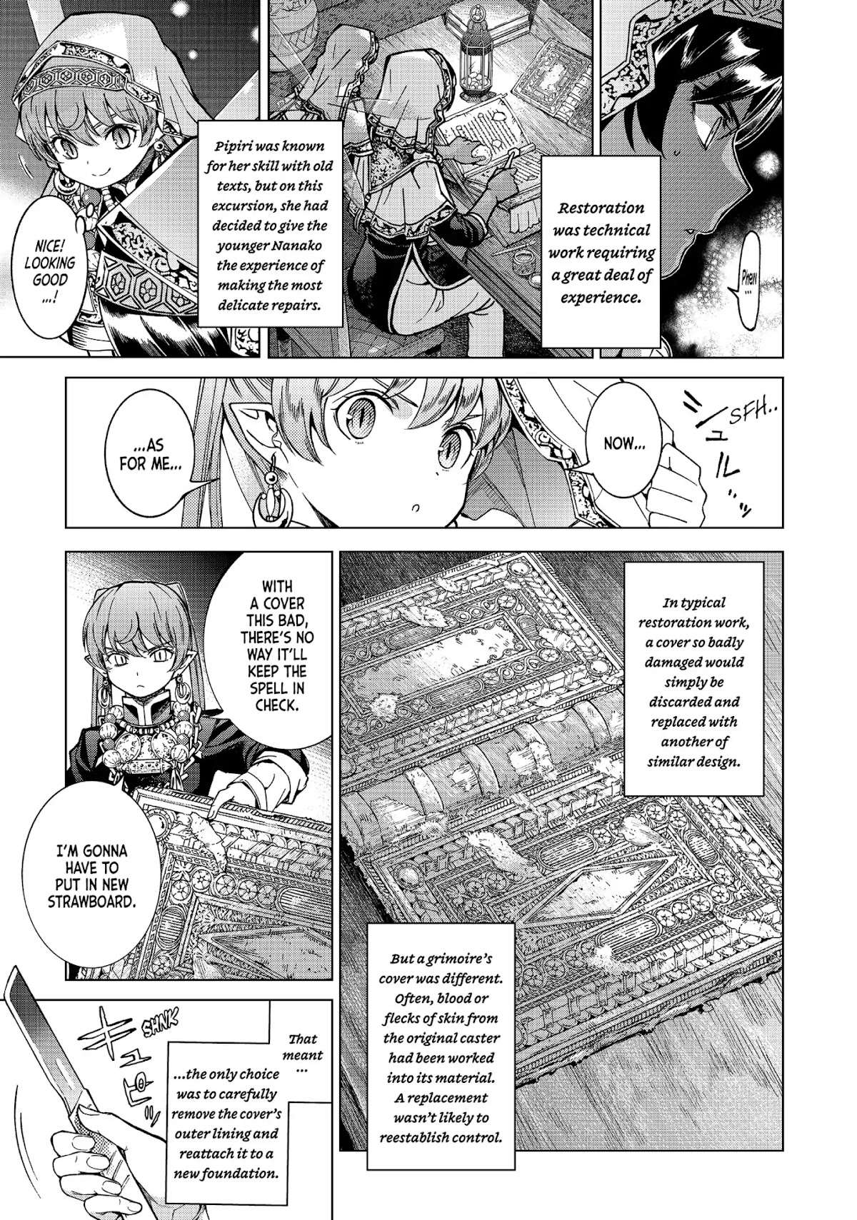Toshokan no Daimajutsushi Chapter 4 page 19 - Chapter 4: Dawn of A New Romance