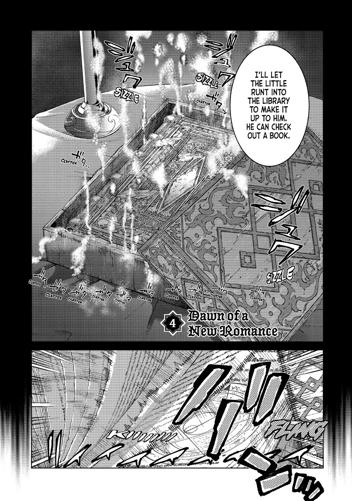 Toshokan no Daimajutsushi Chapter 4 page 2 - Chapter 4: Dawn of A New Romance