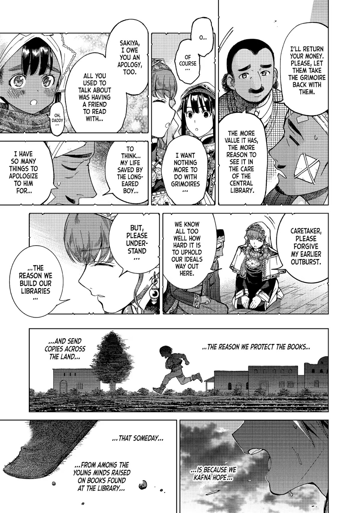Toshokan no Daimajutsushi Chapter 4 page 35 - Chapter 4: Dawn of A New Romance