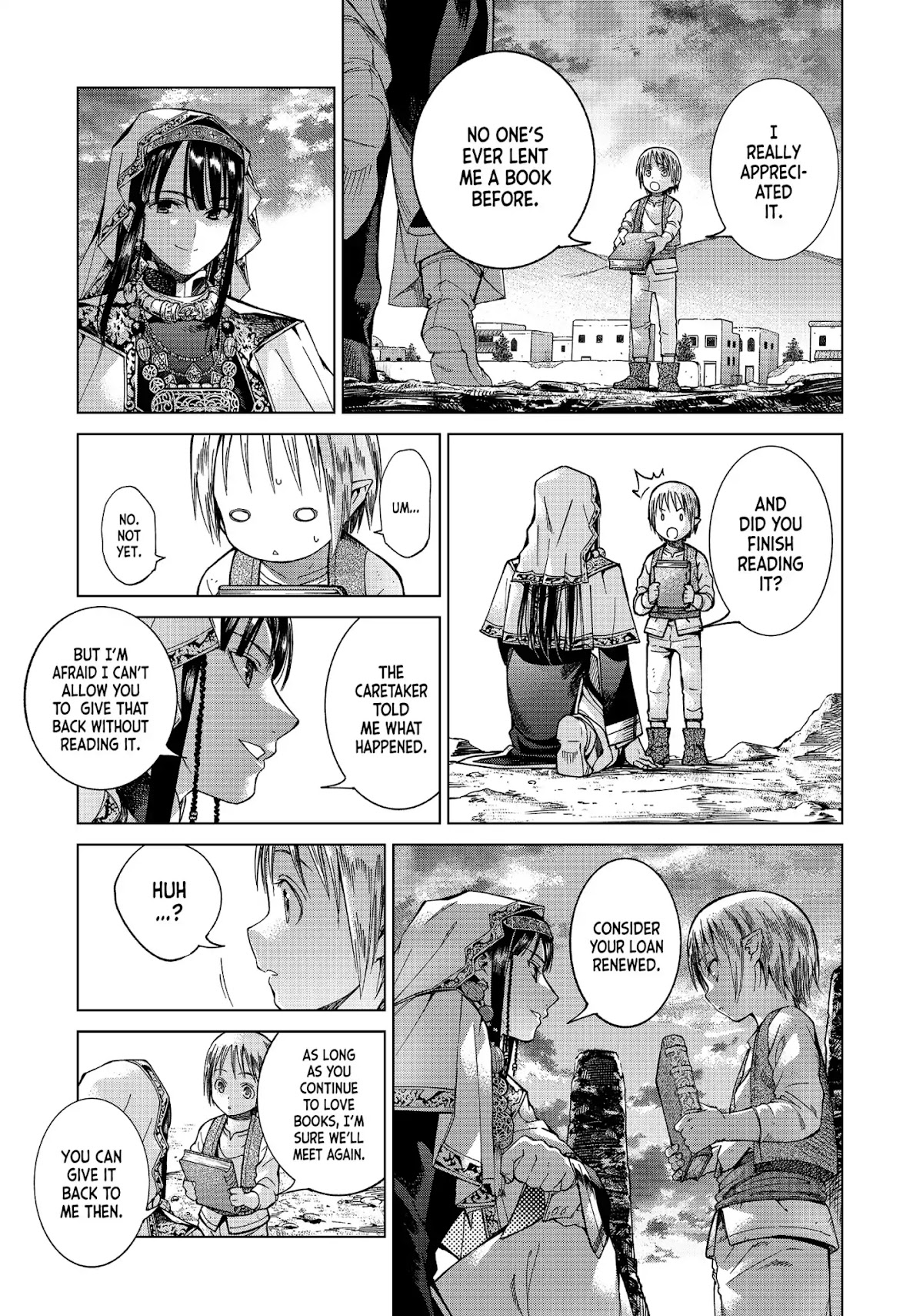 Toshokan no Daimajutsushi Chapter 4 page 38 - Chapter 4: Dawn of A New Romance