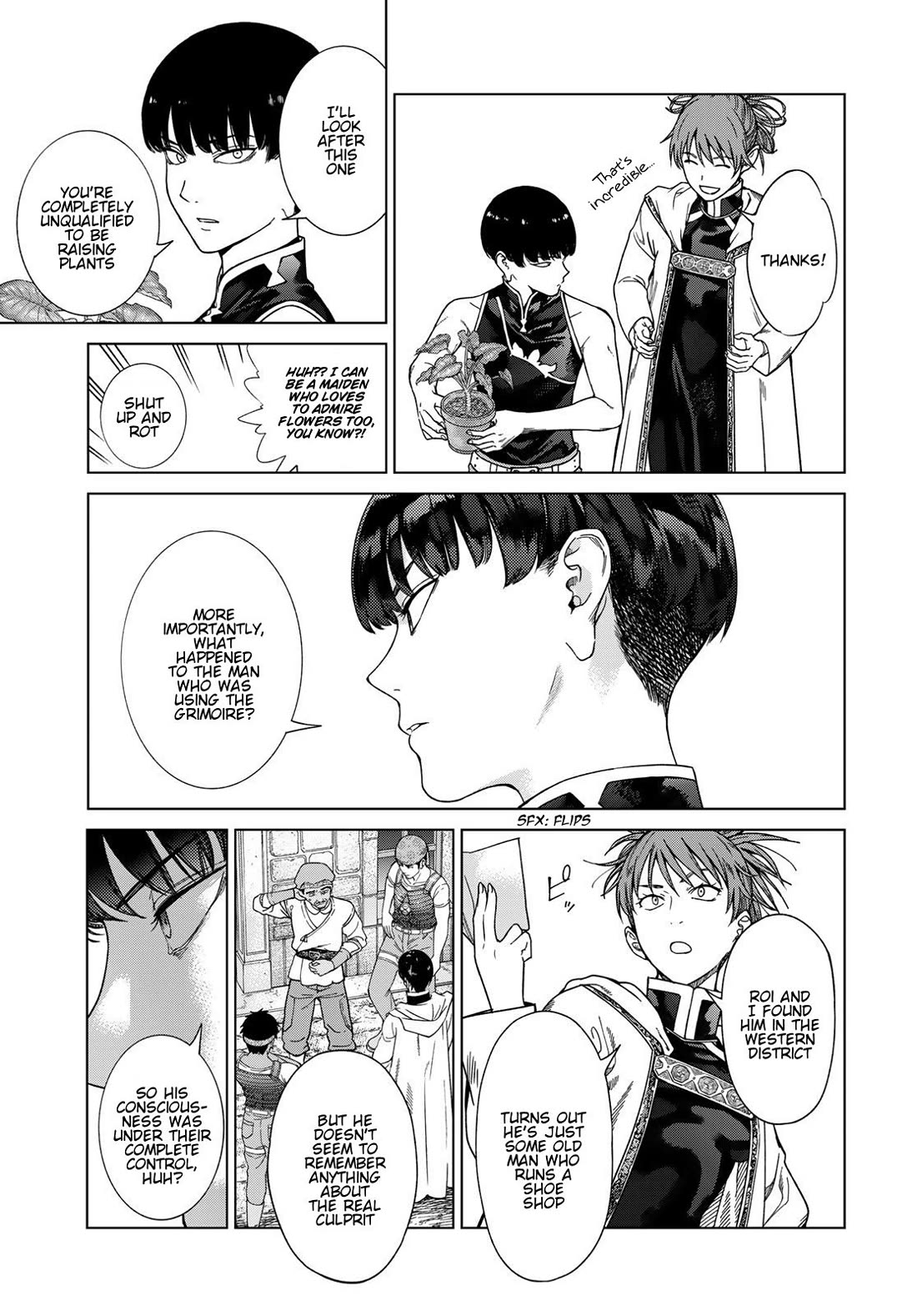 Toshokan no Daimajutsushi Chapter 40 page 13 - Chapter 40: A Word from The Steward