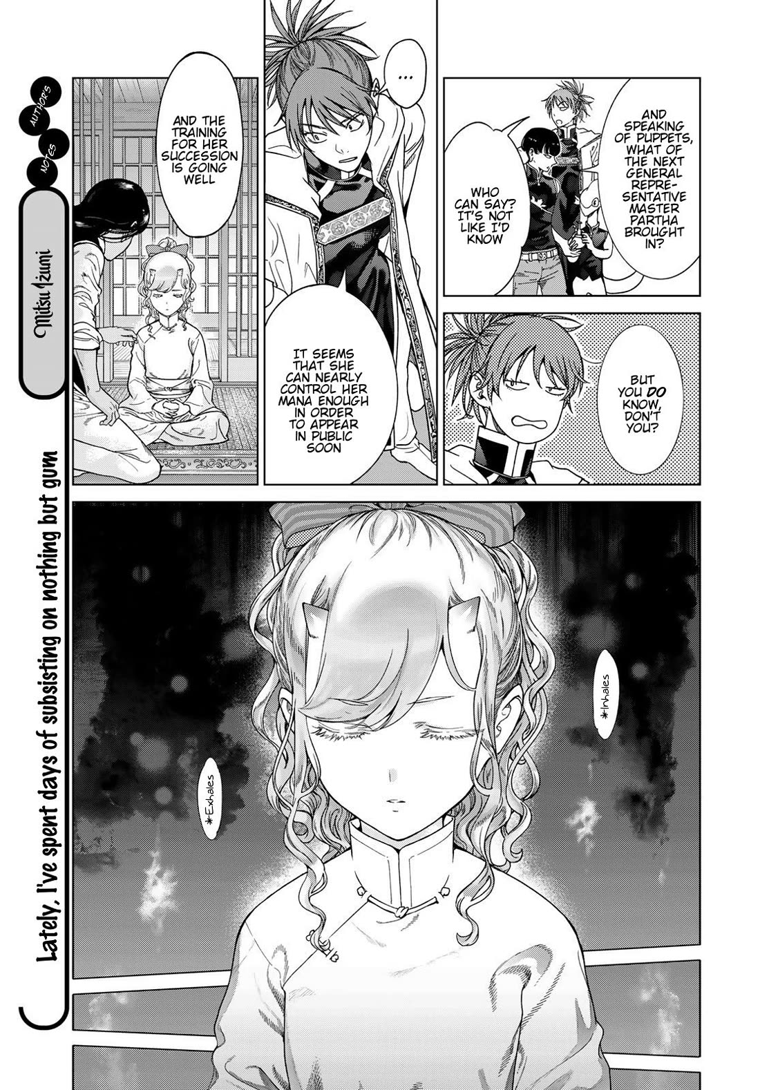 Toshokan no Daimajutsushi Chapter 40 page 15 - Chapter 40: A Word from The Steward
