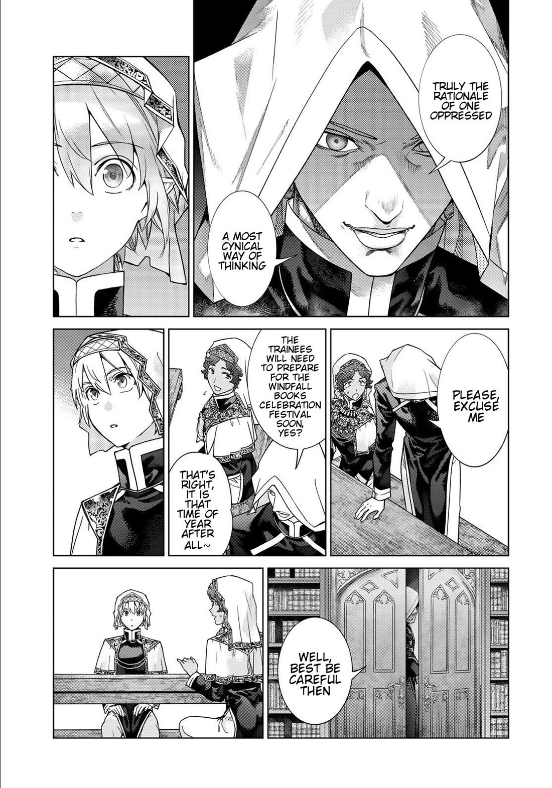 Toshokan no Daimajutsushi Chapter 40 page 28 - Chapter 40: A Word from The Steward