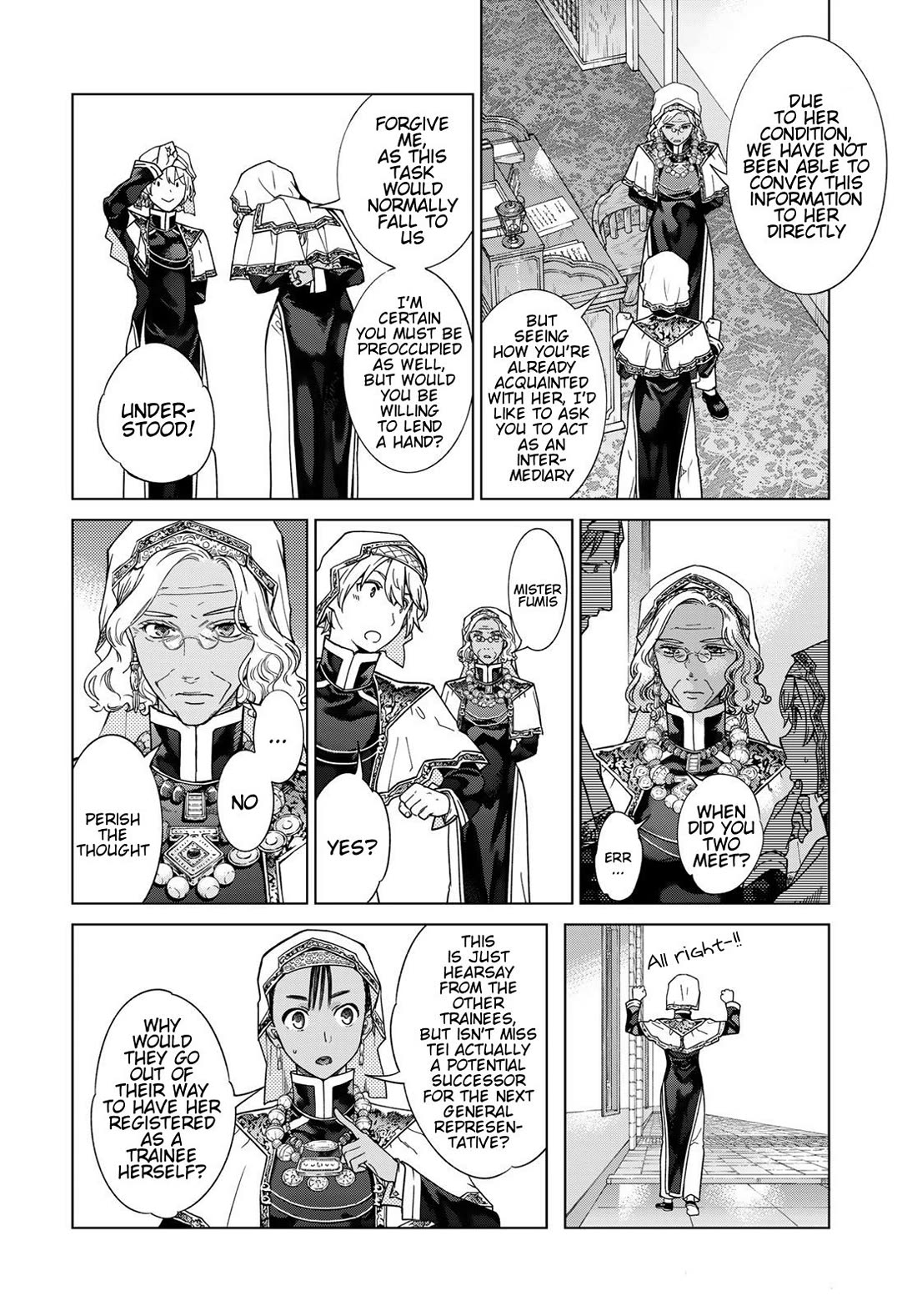 Toshokan no Daimajutsushi Chapter 40 page 32 - Chapter 40: A Word from The Steward