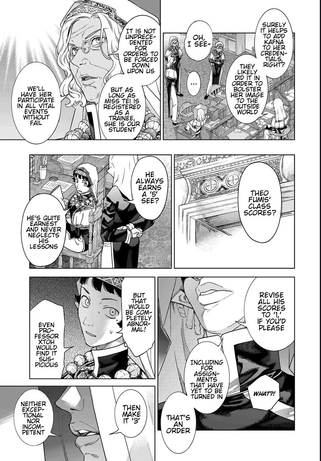 Toshokan no Daimajutsushi Chapter 40 page 33 - Chapter 40: A Word from The Steward