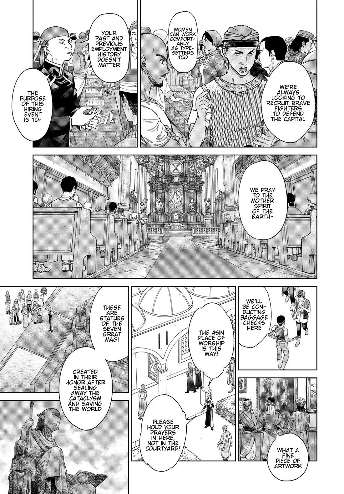 Toshokan no Daimajutsushi Chapter 40 page 5 - Chapter 40: A Word from The Steward