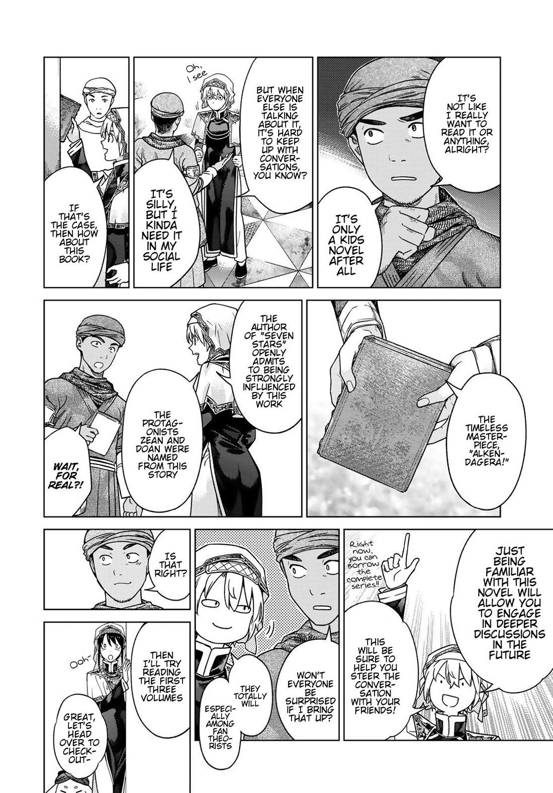 Toshokan no Daimajutsushi Chapter 41 page 20 - Chapter 41: The Unbearable Frivolity of Existence