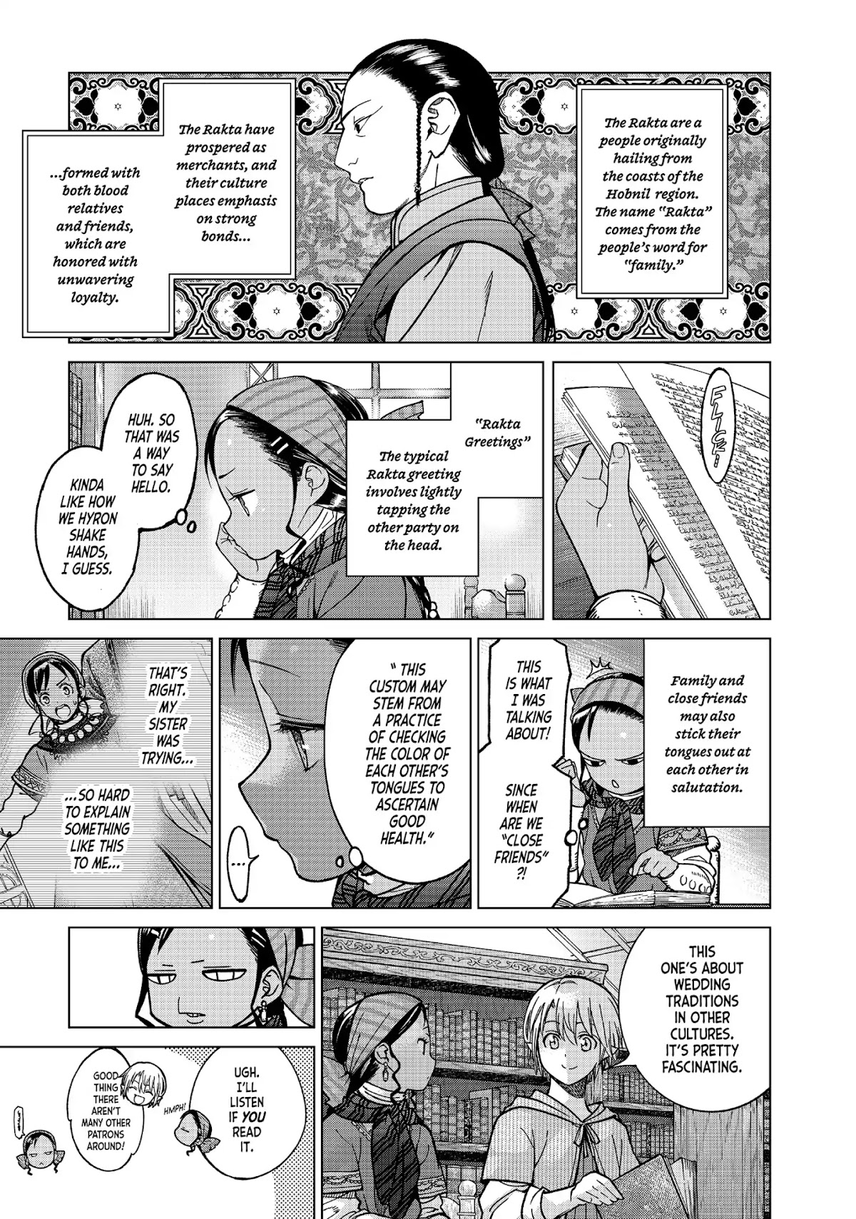 Toshokan no Daimajutsushi Chapter 5 page 33 - Chapter 5: A Sister to Be Wed