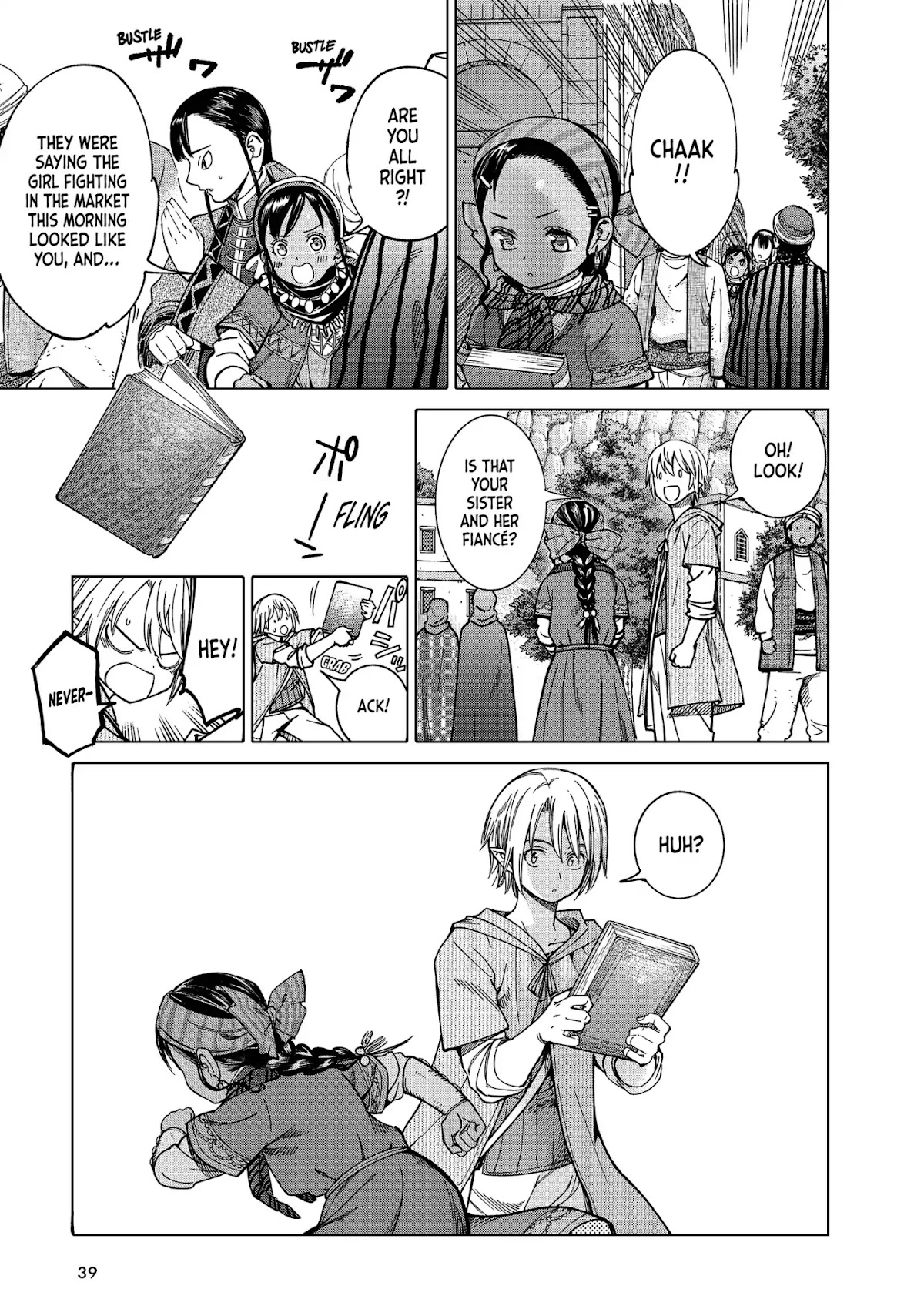 Toshokan no Daimajutsushi Chapter 5 page 37 - Chapter 5: A Sister to Be Wed
