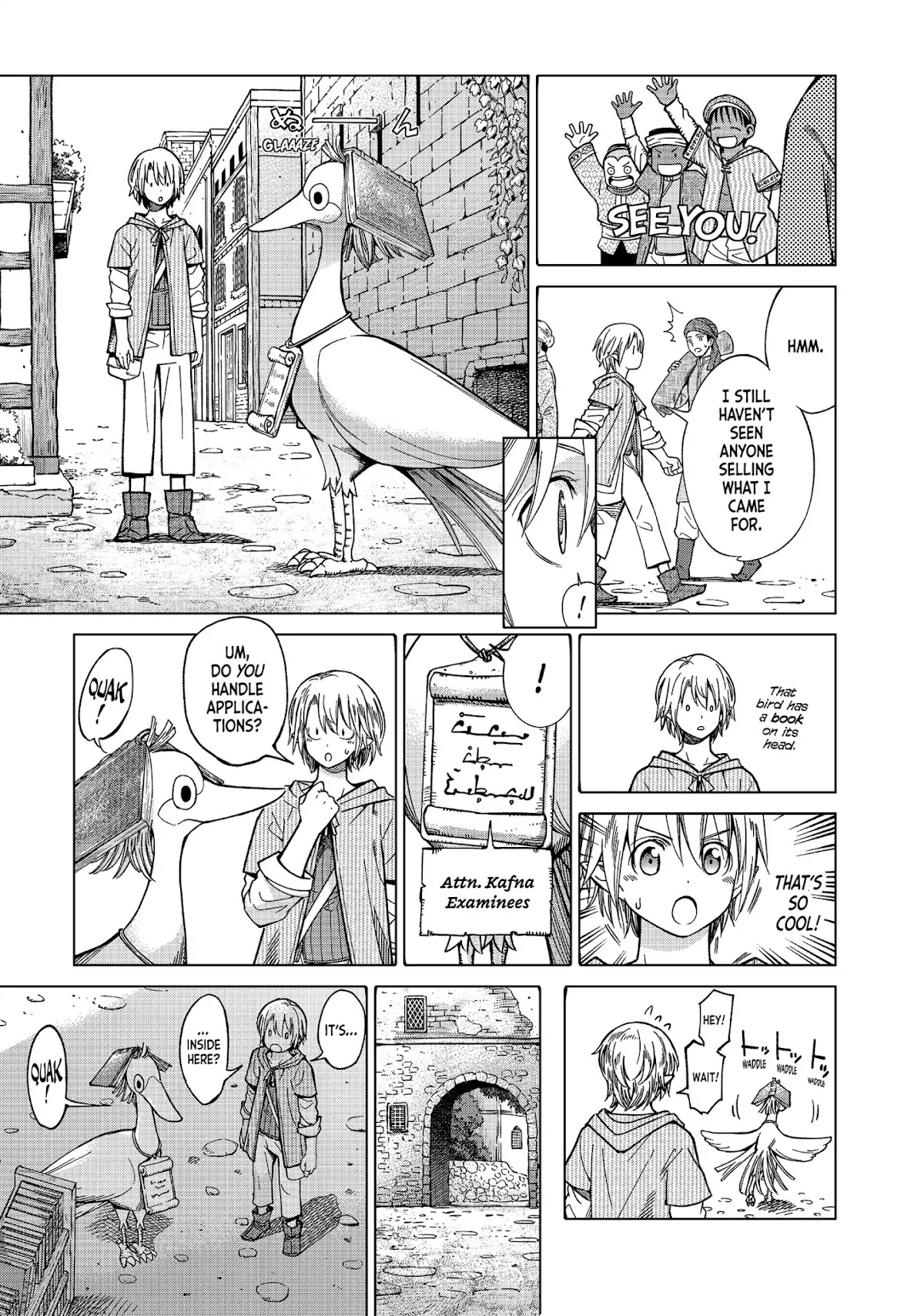 Toshokan no Daimajutsushi Chapter 6 page 11 - Chapter 6: Two Book Bandits and a Girl Who Can't Get It Right
