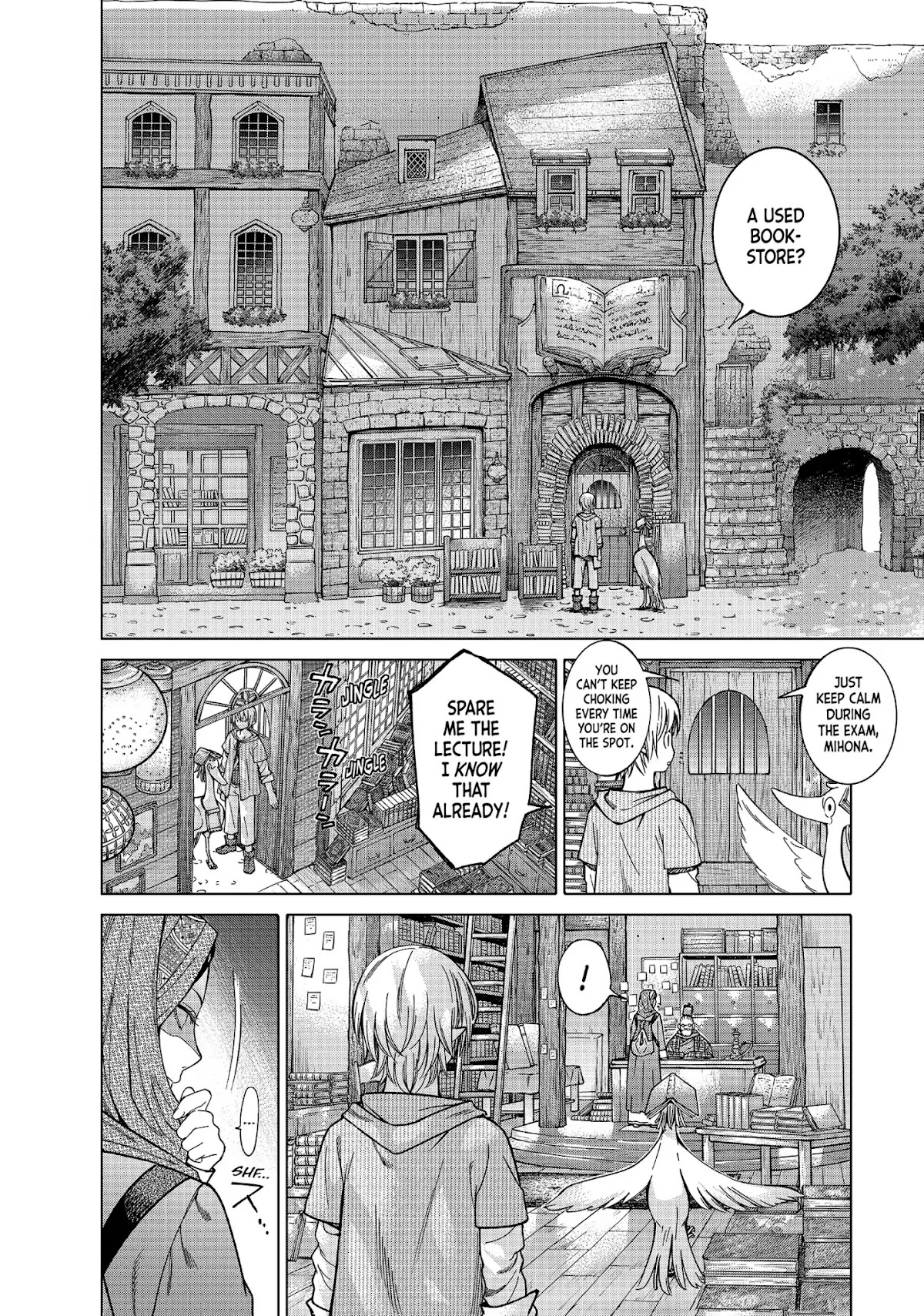 Toshokan no Daimajutsushi Chapter 6 page 12 - Chapter 6: Two Book Bandits and a Girl Who Can't Get It Right