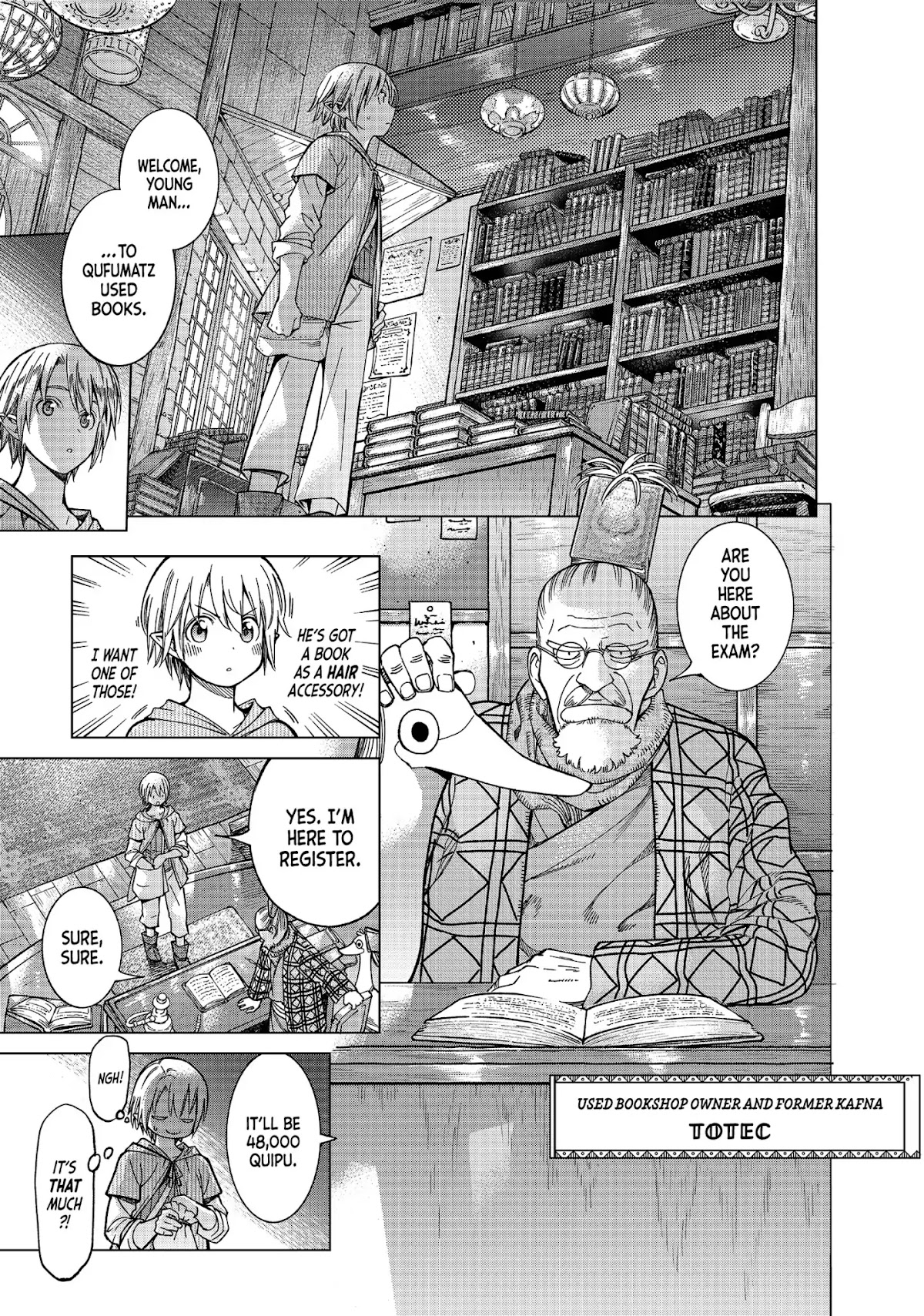 Toshokan no Daimajutsushi Chapter 6 page 13 - Chapter 6: Two Book Bandits and a Girl Who Can't Get It Right
