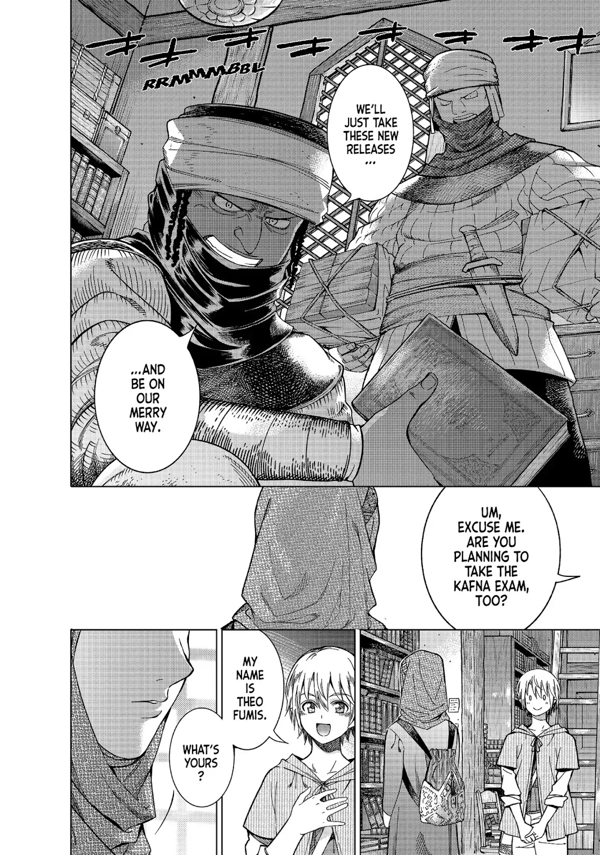 Toshokan no Daimajutsushi Chapter 6 page 18 - Chapter 6: Two Book Bandits and a Girl Who Can't Get It Right