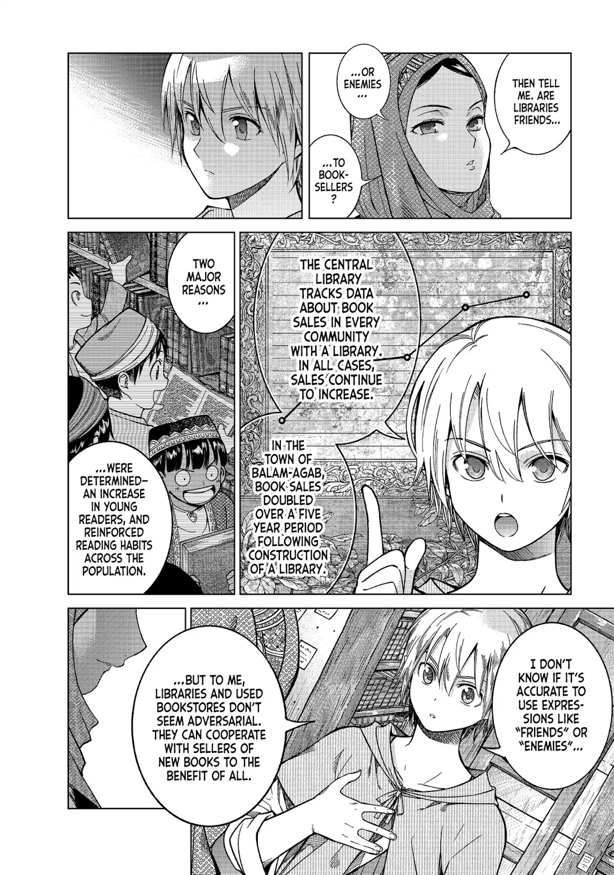 Toshokan no Daimajutsushi Chapter 6 page 20 - Chapter 6: Two Book Bandits and a Girl Who Can't Get It Right
