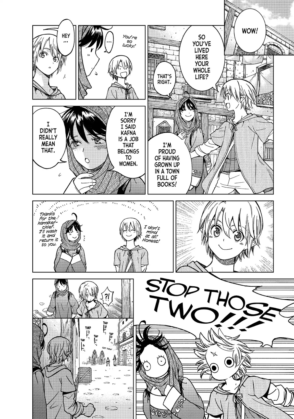 Toshokan no Daimajutsushi Chapter 6 page 30 - Chapter 6: Two Book Bandits and a Girl Who Can't Get It Right