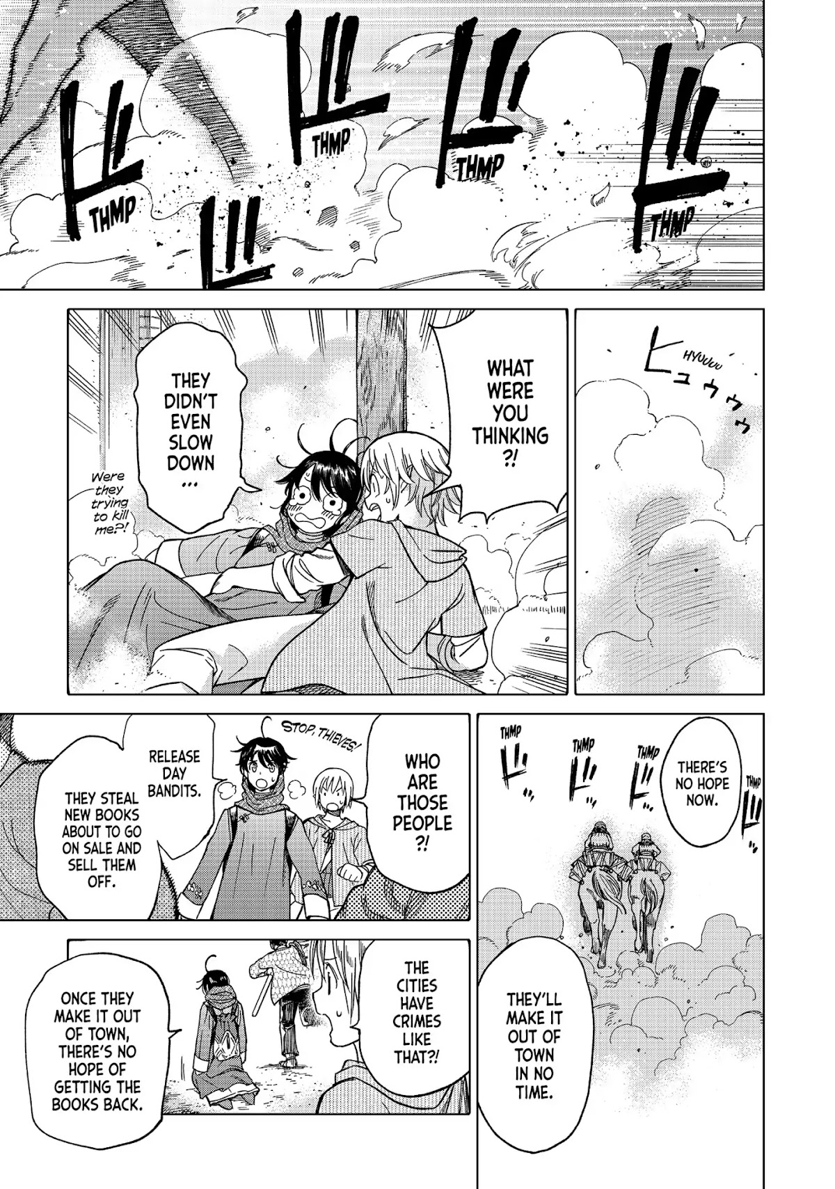 Toshokan no Daimajutsushi Chapter 6 page 33 - Chapter 6: Two Book Bandits and a Girl Who Can't Get It Right