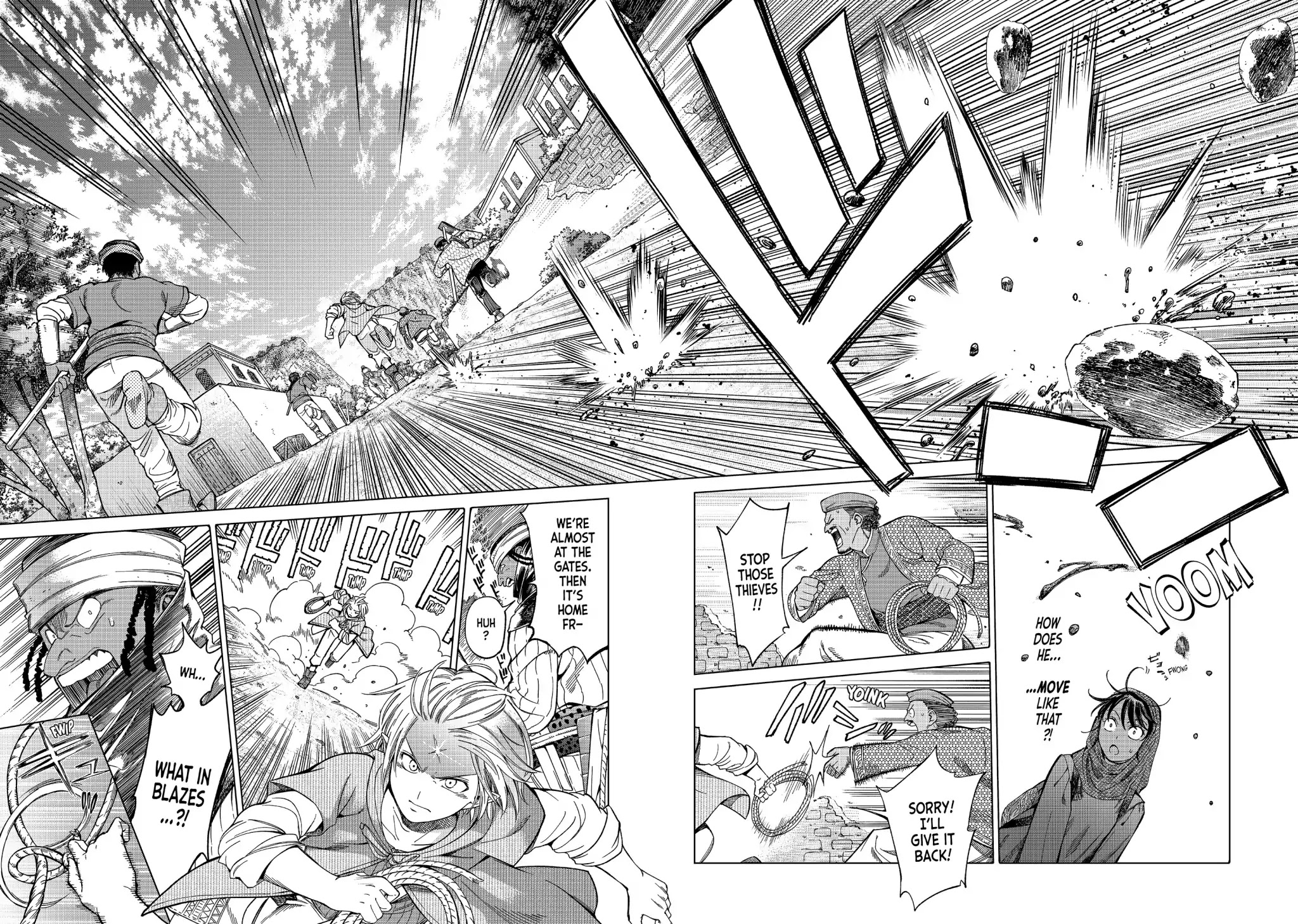 Toshokan no Daimajutsushi Chapter 6 page 36 - Chapter 6: Two Book Bandits and a Girl Who Can't Get It Right