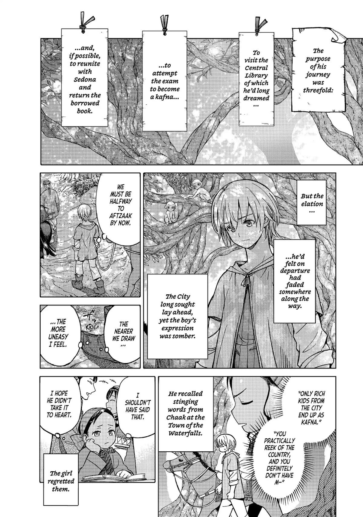 Toshokan no Daimajutsushi Chapter 6 page 4 - Chapter 6: Two Book Bandits and a Girl Who Can't Get It Right