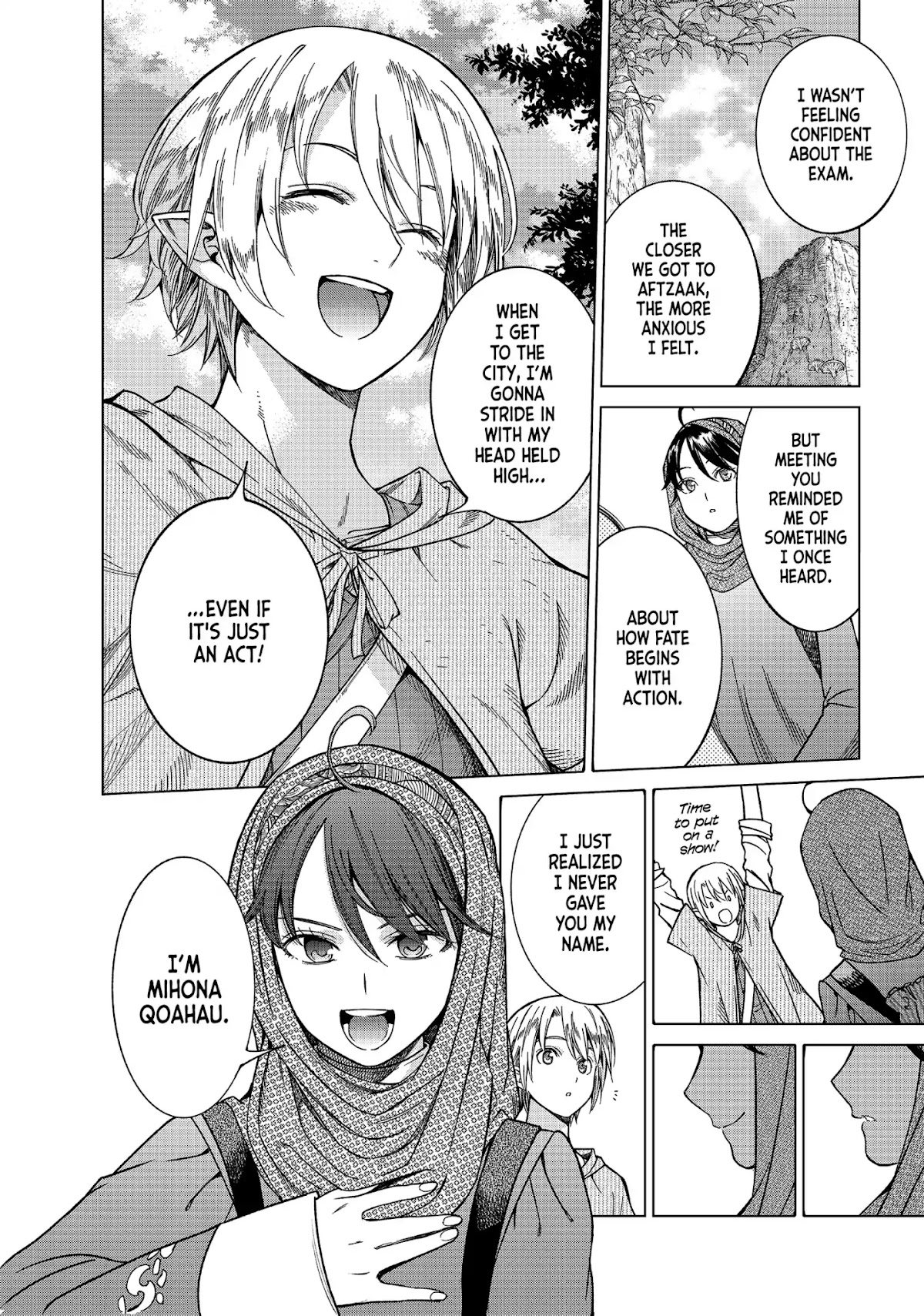 Toshokan no Daimajutsushi Chapter 6 page 45 - Chapter 6: Two Book Bandits and a Girl Who Can't Get It Right