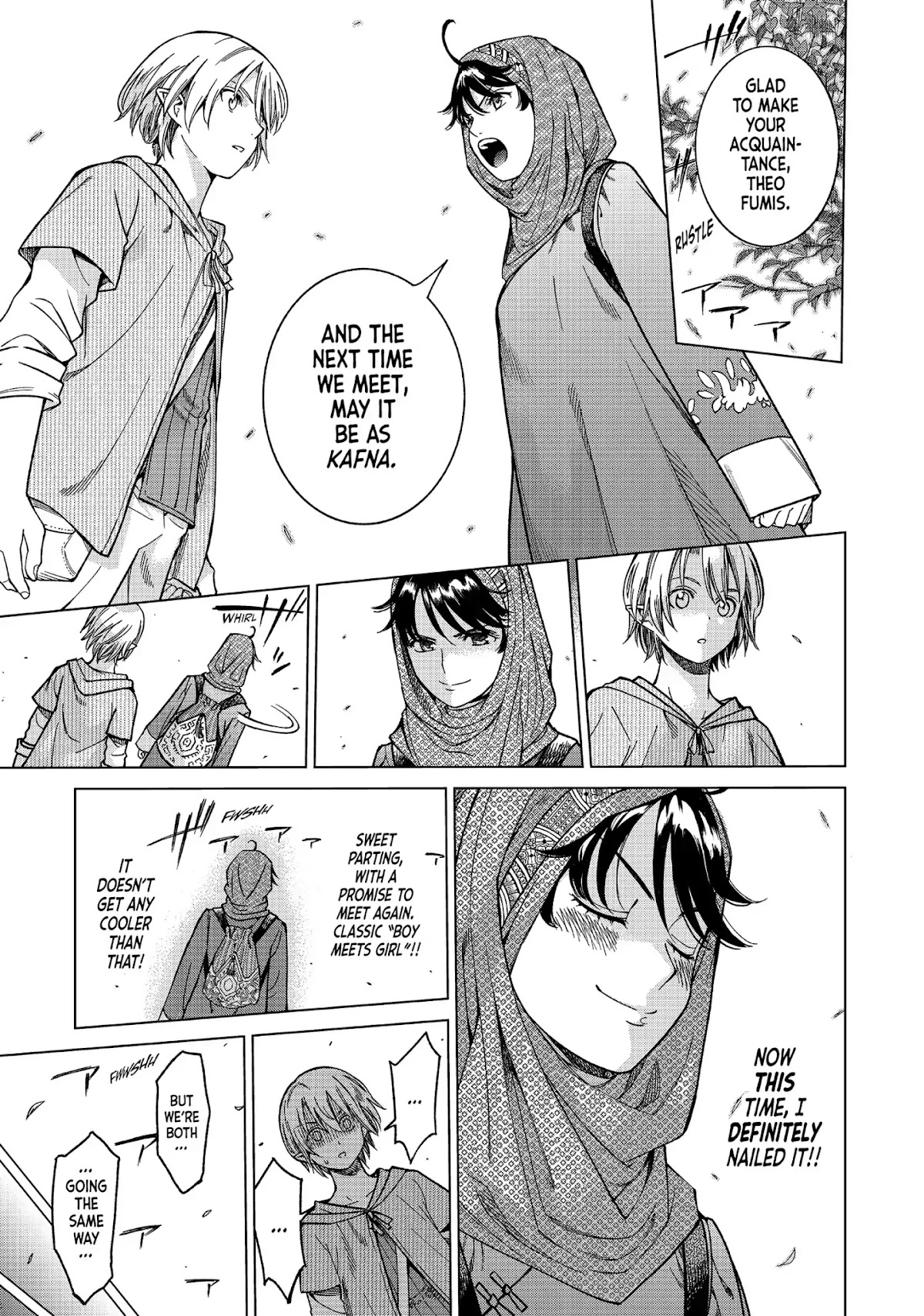 Toshokan no Daimajutsushi Chapter 6 page 46 - Chapter 6: Two Book Bandits and a Girl Who Can't Get It Right