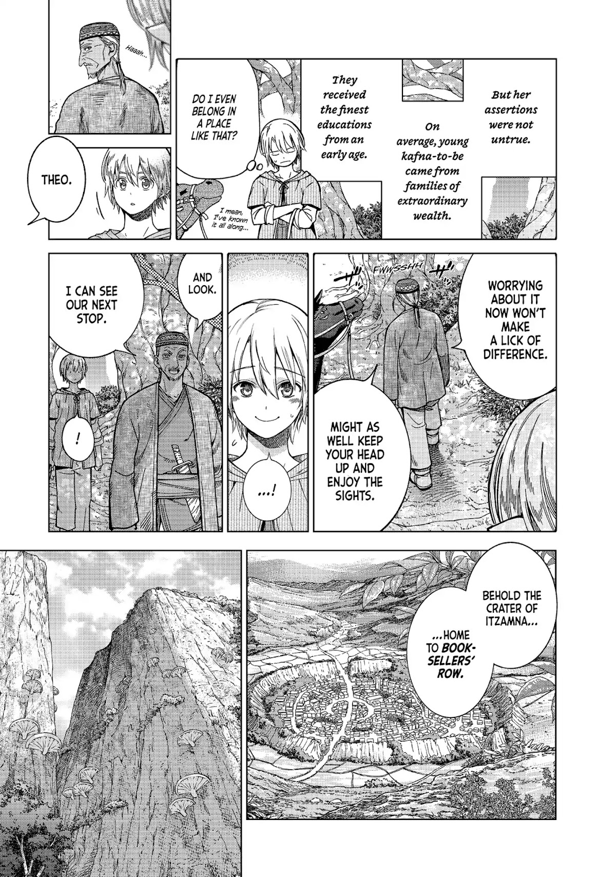 Toshokan no Daimajutsushi Chapter 6 page 5 - Chapter 6: Two Book Bandits and a Girl Who Can't Get It Right