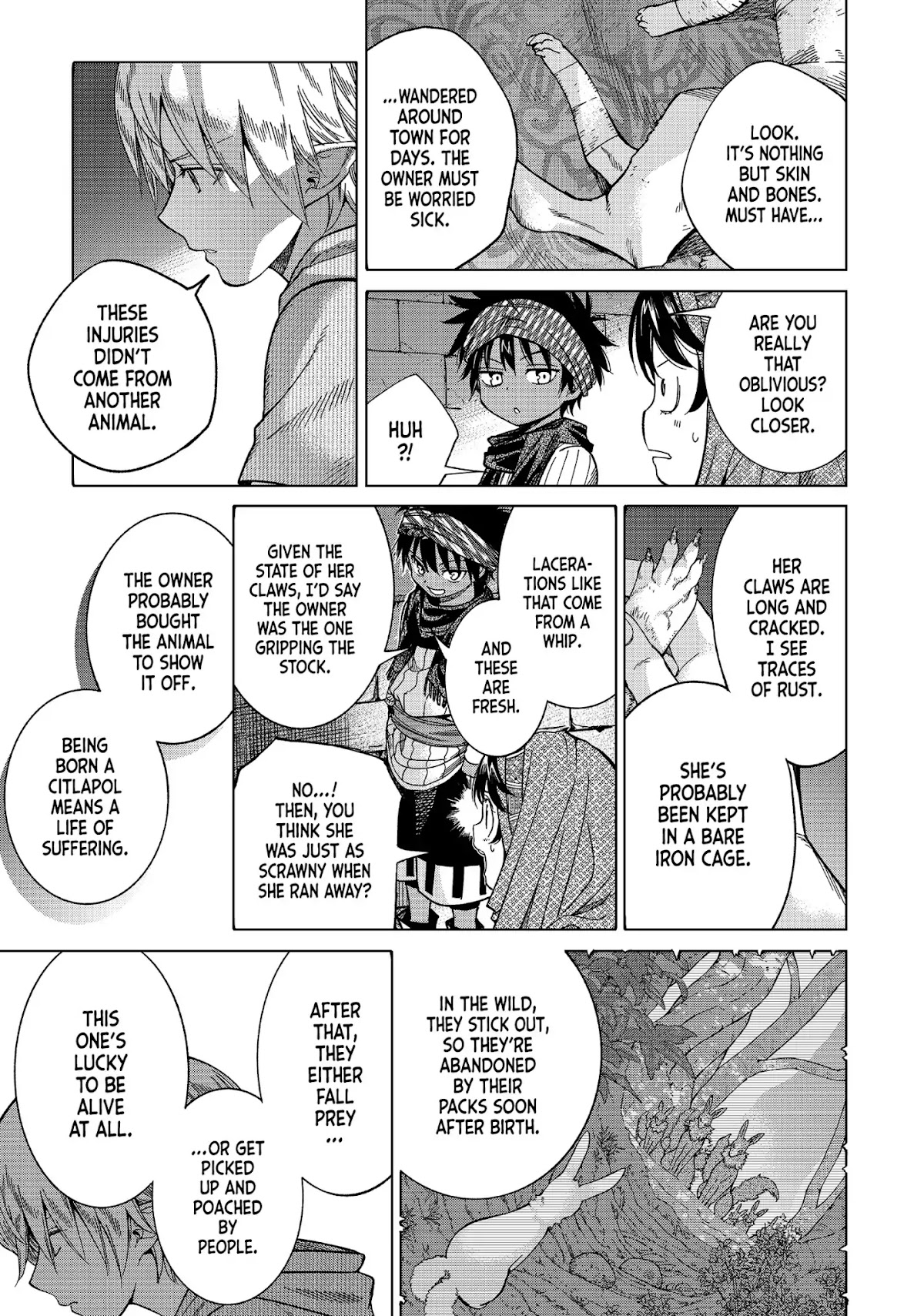 Toshokan no Daimajutsushi Chapter 7 page 15 - Chapter 7: A Roar Like Thunder