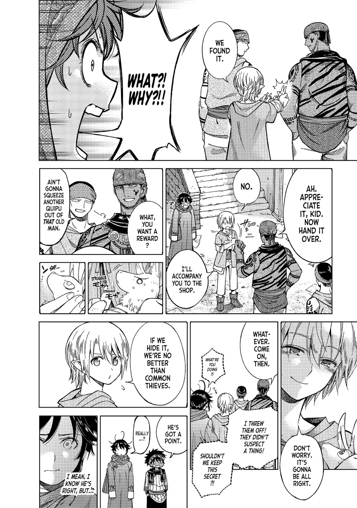 Toshokan no Daimajutsushi Chapter 7 page 18 - Chapter 7: A Roar Like Thunder