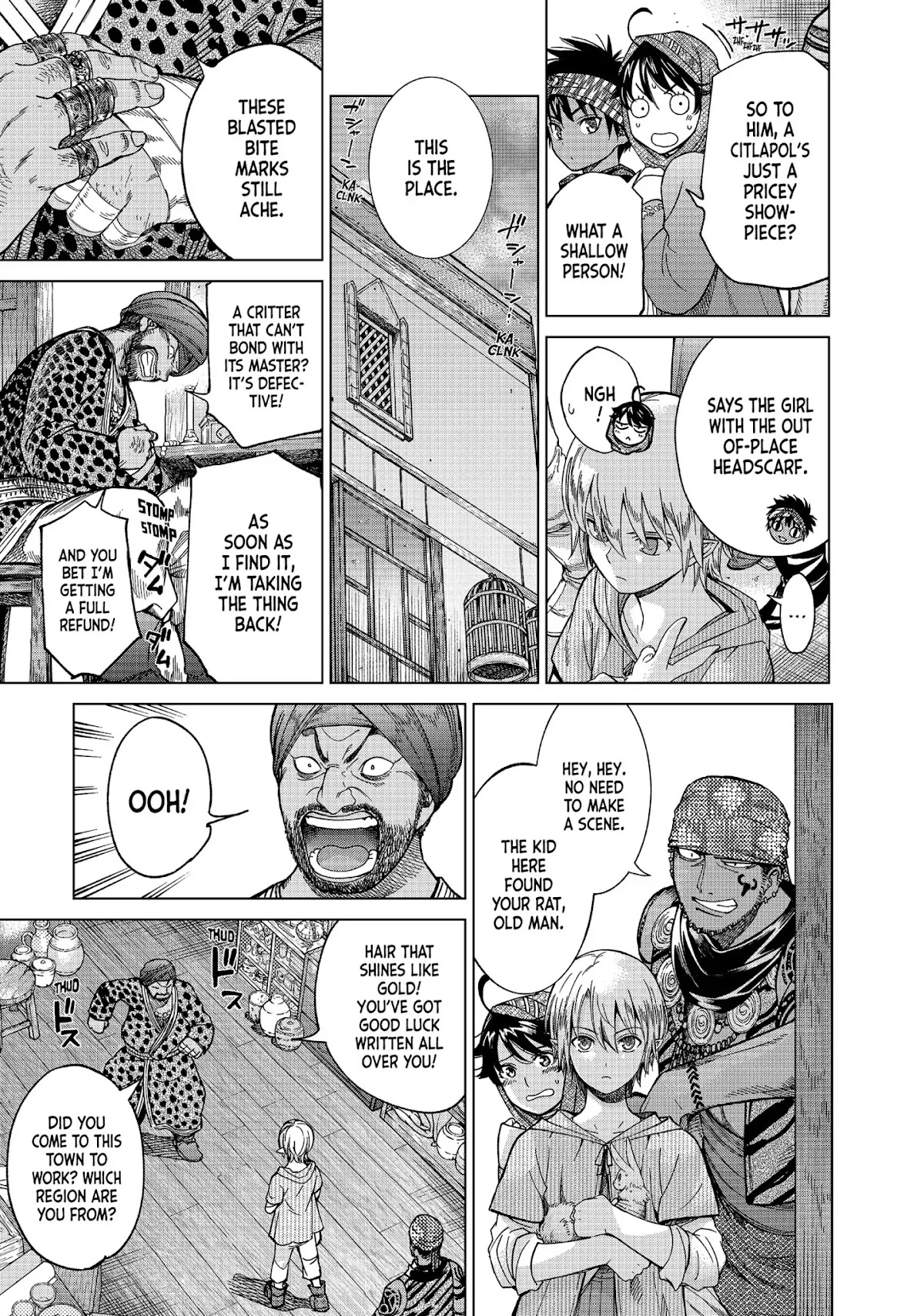 Toshokan no Daimajutsushi Chapter 7 page 21 - Chapter 7: A Roar Like Thunder