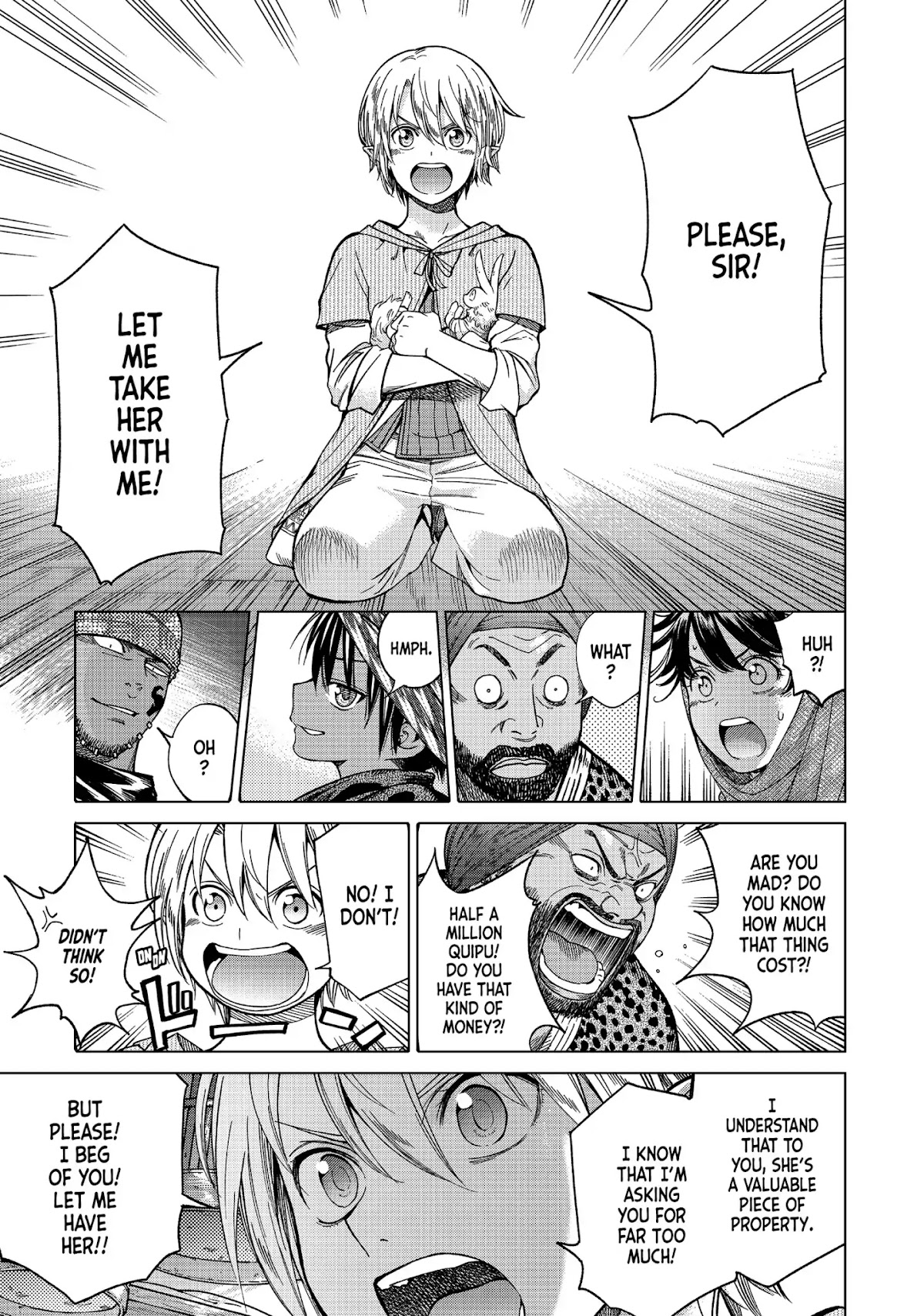 Toshokan no Daimajutsushi Chapter 7 page 23 - Chapter 7: A Roar Like Thunder