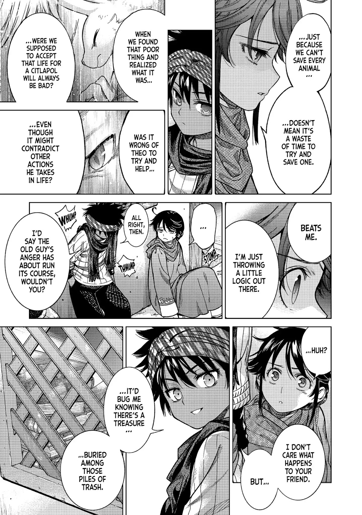 Toshokan no Daimajutsushi Chapter 7 page 33 - Chapter 7: A Roar Like Thunder