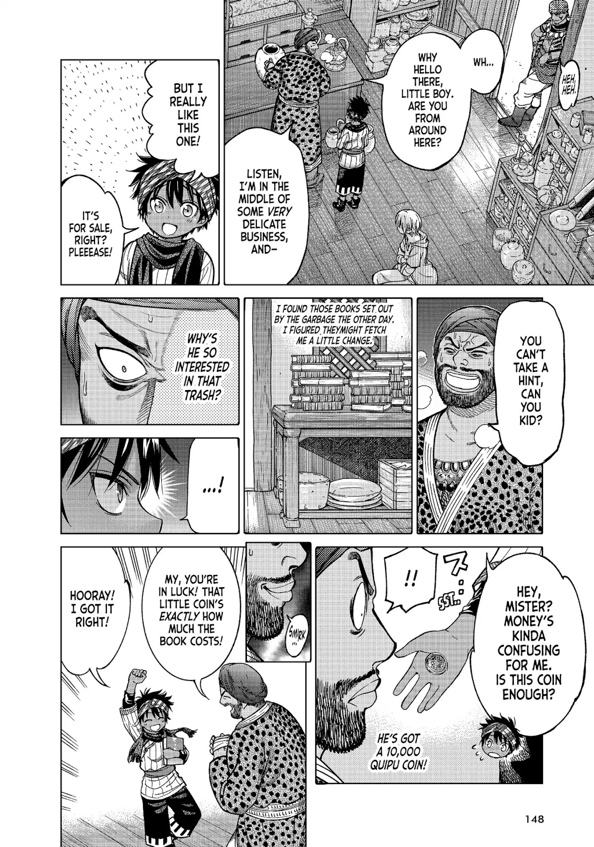 Toshokan no Daimajutsushi Chapter 7 page 36 - Chapter 7: A Roar Like Thunder