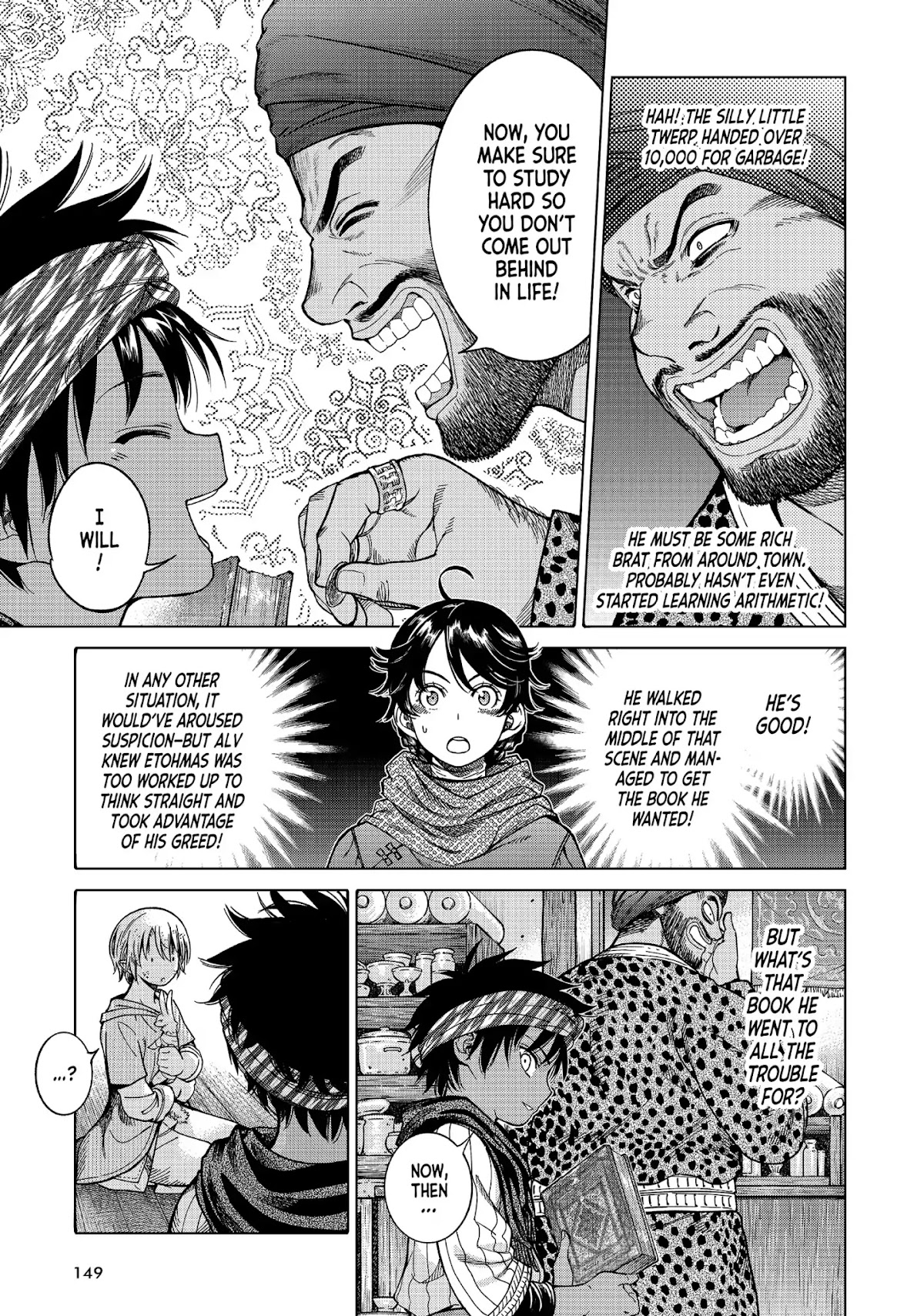 Toshokan no Daimajutsushi Chapter 7 page 37 - Chapter 7: A Roar Like Thunder
