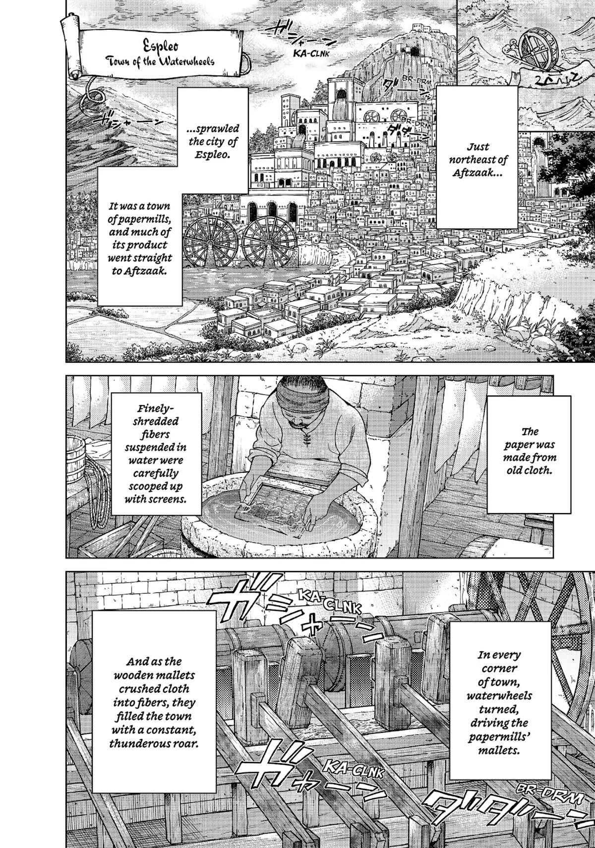 Toshokan no Daimajutsushi Chapter 7 page 4 - Chapter 7: A Roar Like Thunder